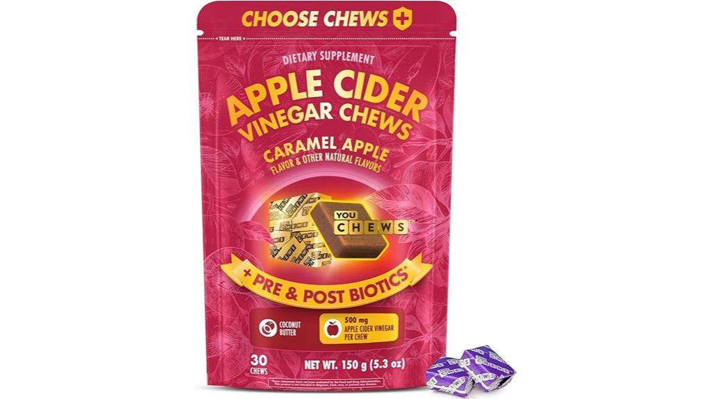 acv chews with prebiotics