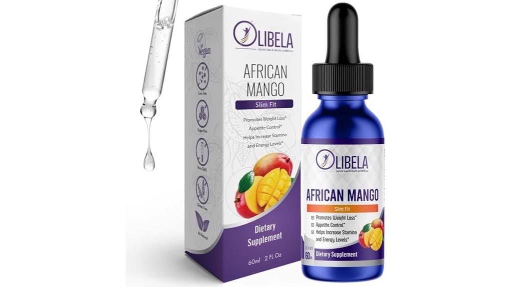 african mango liquid drops 60 ml