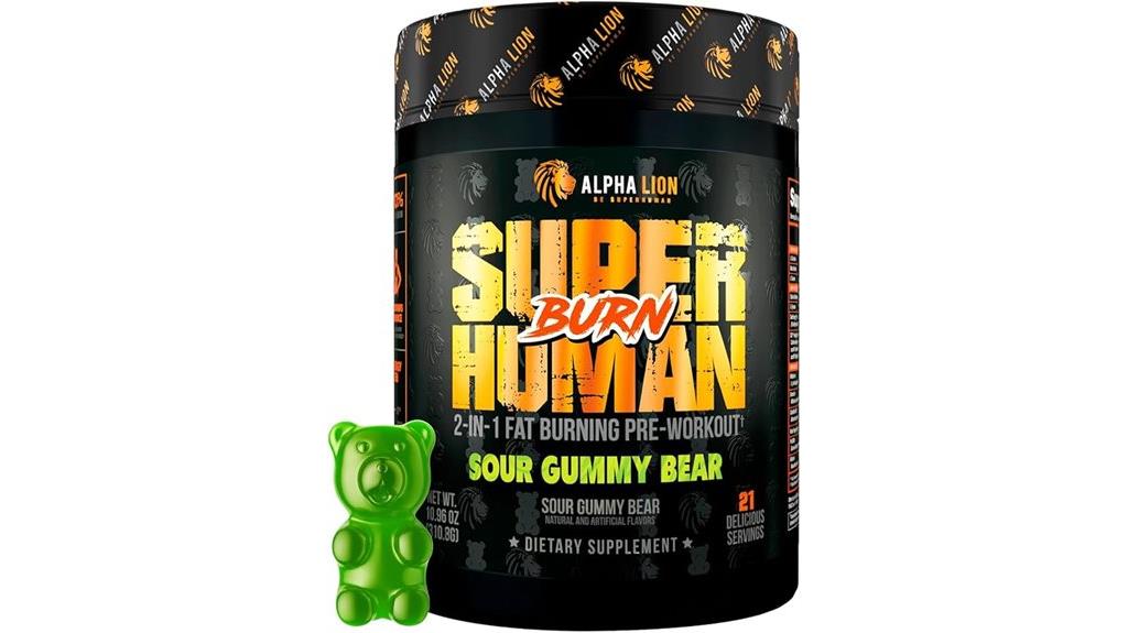 alpha lion pre workout thermogenic fat burner