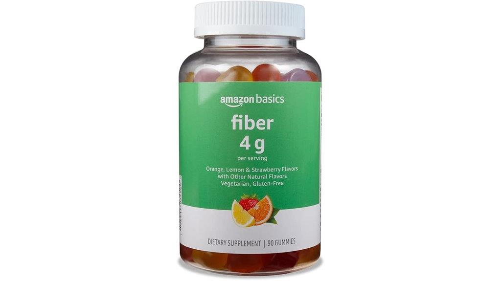 amazon basics fiber gummies 90 count
