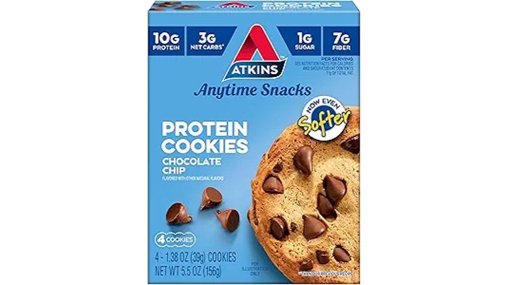 atkins chocolate chip cookies