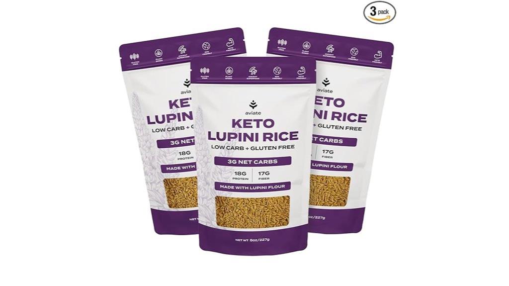 aviate keto lupini pasta pack