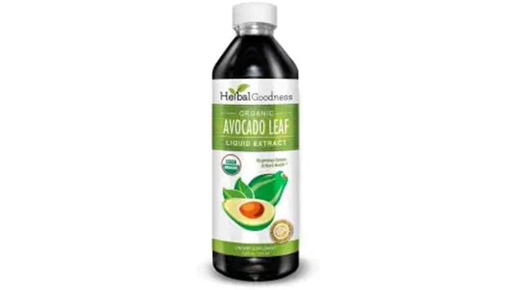 avocado leaf extract supplement
