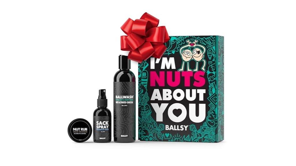 ballsy nuts about you gift set