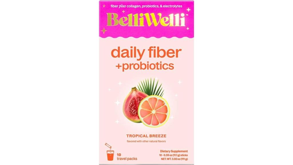 belli welli travel gut probiotics