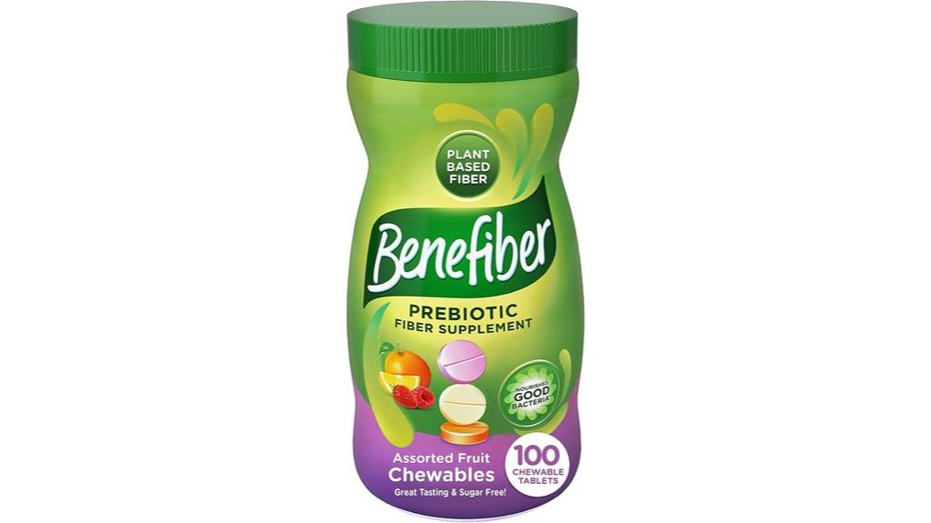 benefiber chewable prebiotic fiber