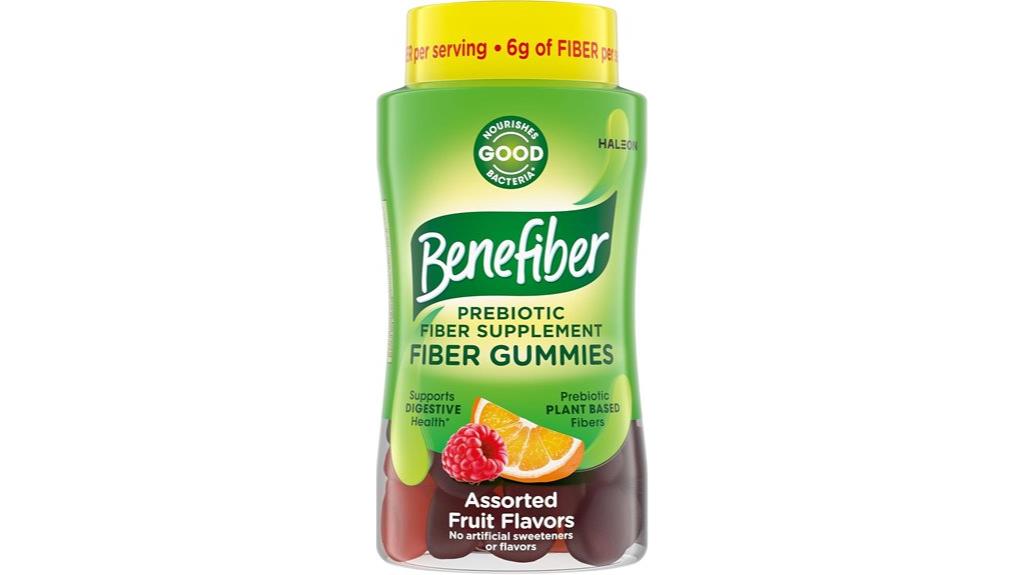 benefiber prebiotic fiber gummies