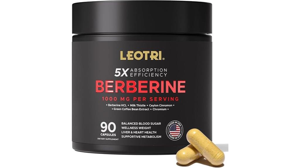 berberine cinnamon chromium milk thistle
