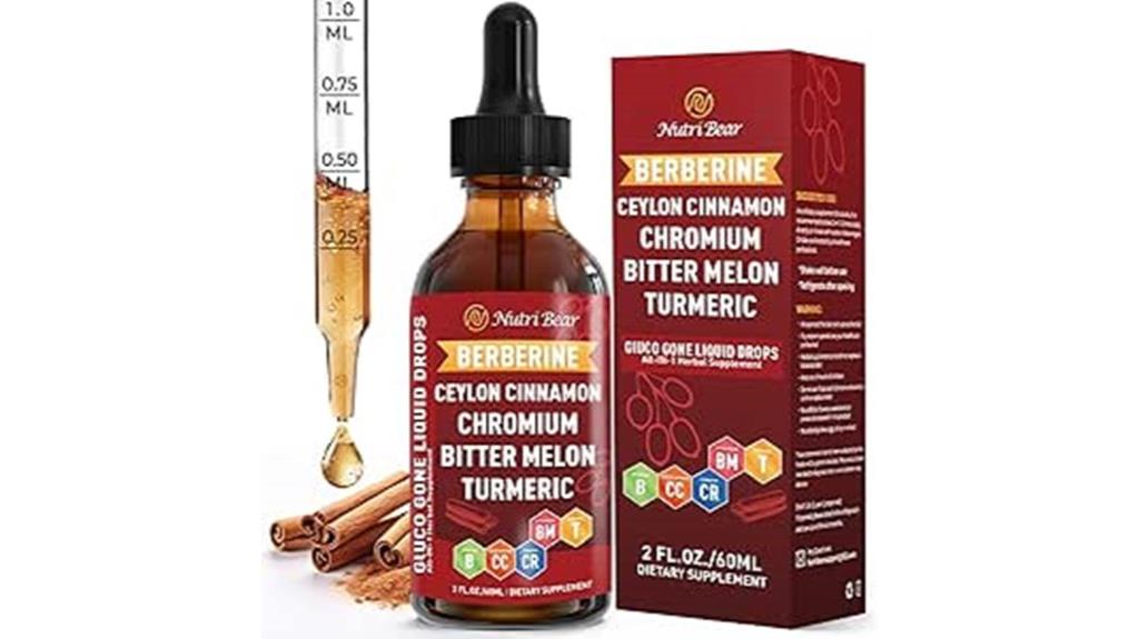 berberine cinnamon digestive drops