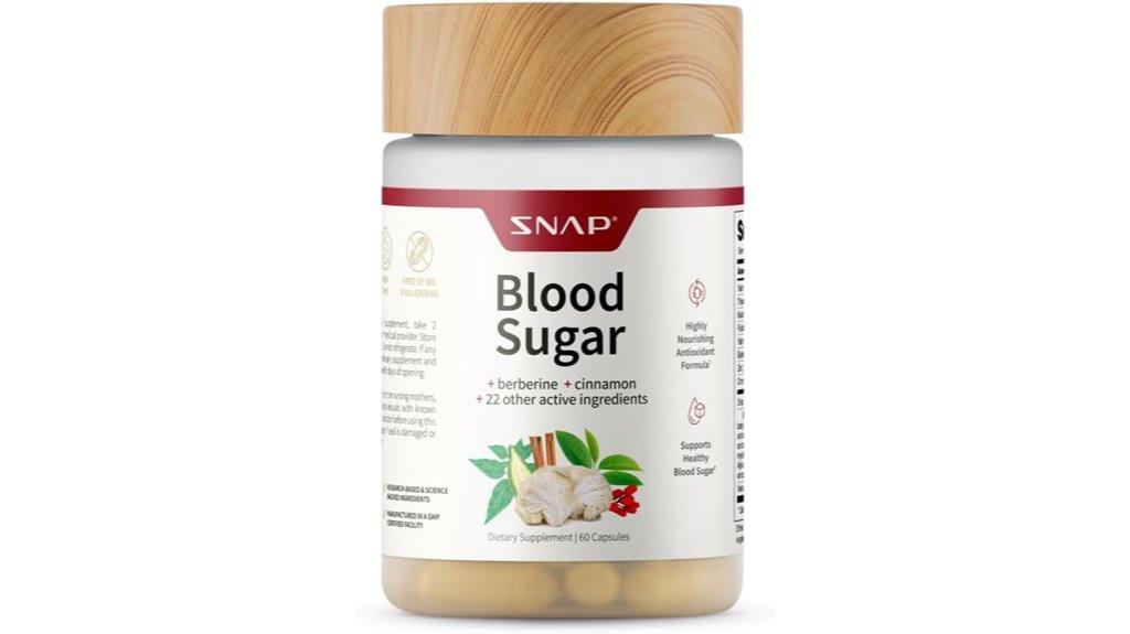 blood sugar support complex capsules