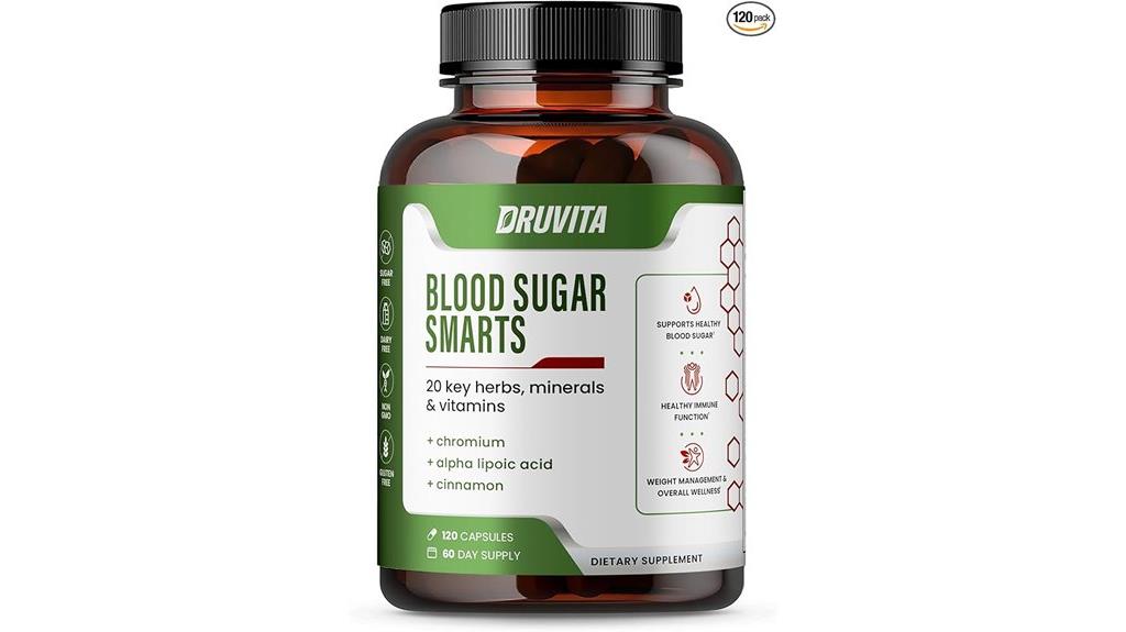blood sugar support supplement ingredients