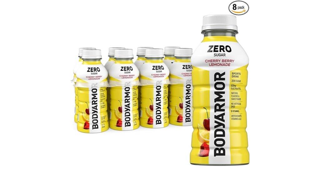 bodyarmor zero sugar cherry berry lemonade