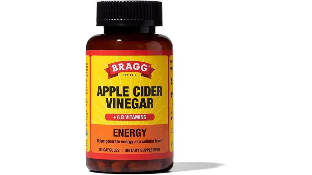 bragg apple cider vinegar capsules