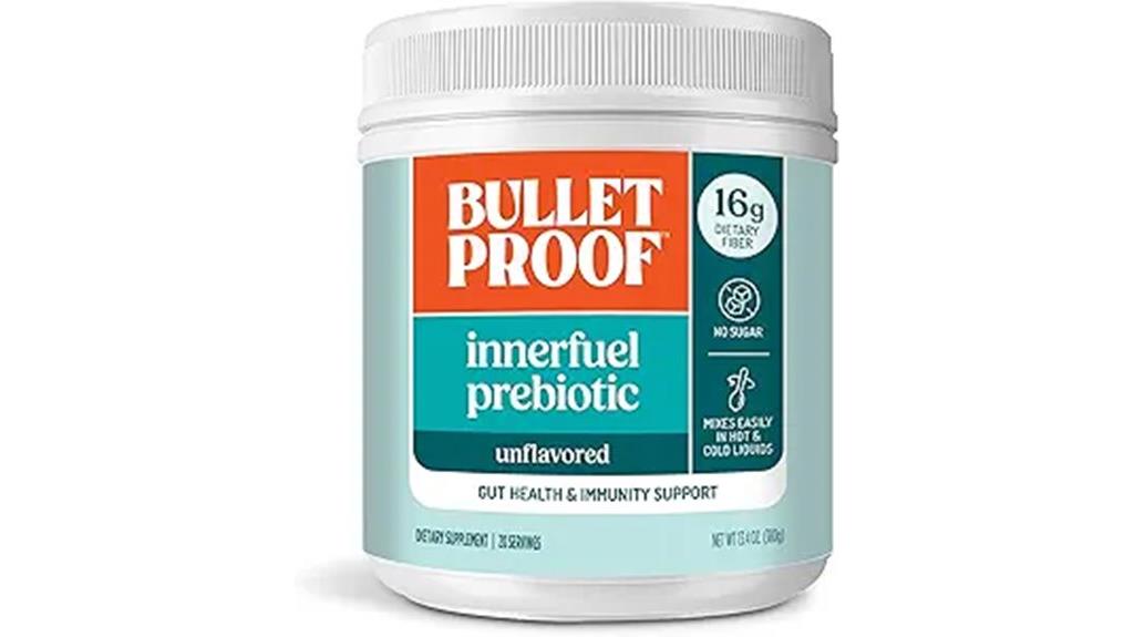 bulletproof prebiotic fiber powder