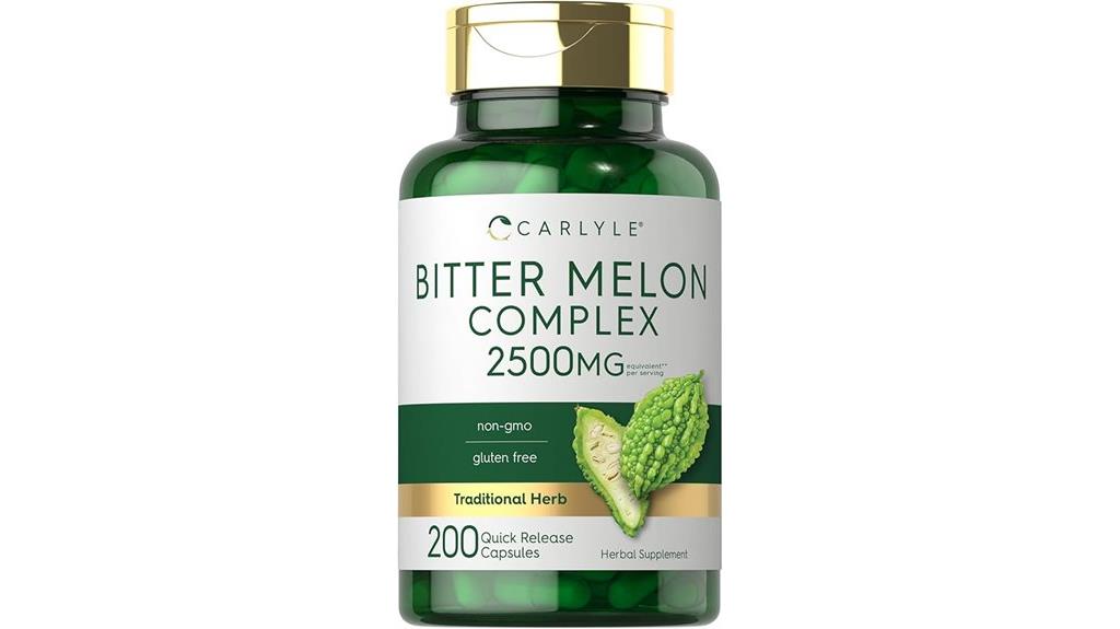 carlyle bitter melon capsules