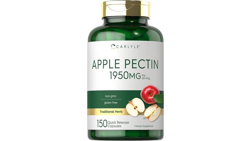 carlyle pectin capsules 1950mg