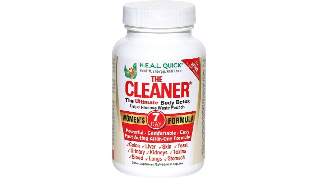 century systems detox capsule 7 day cleanse