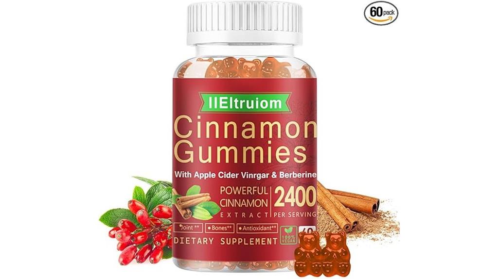 ceylon cinnamon gummies with berberine