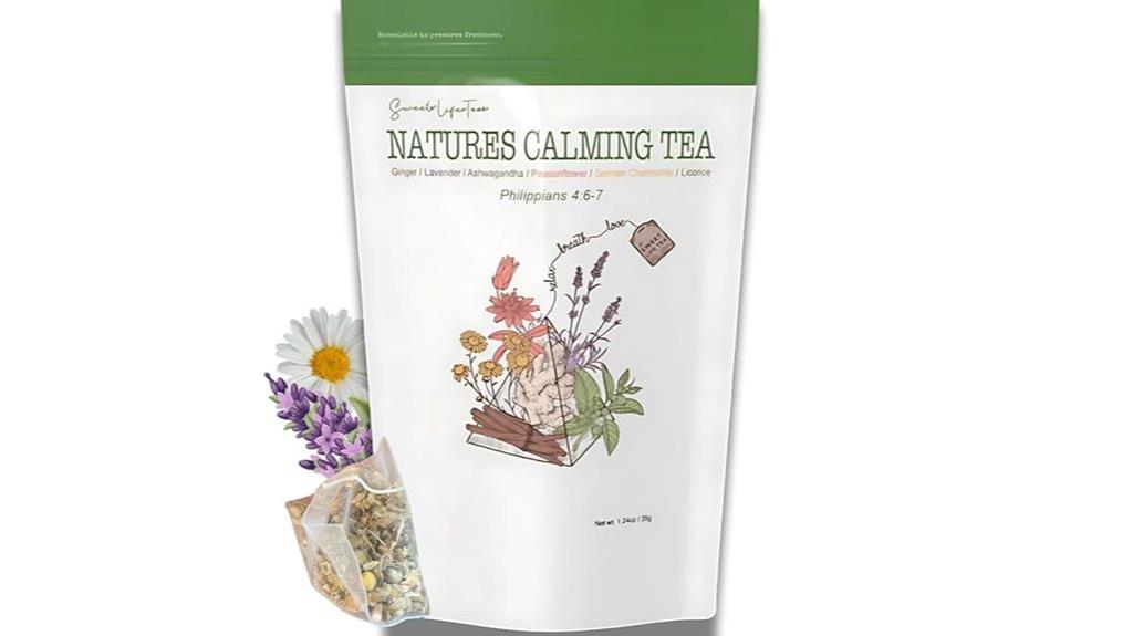 chamomile lavender ashwagandha stress relief