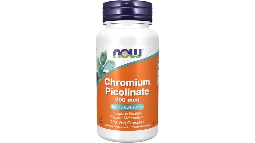 chromium picolinate insulin co factor capsules