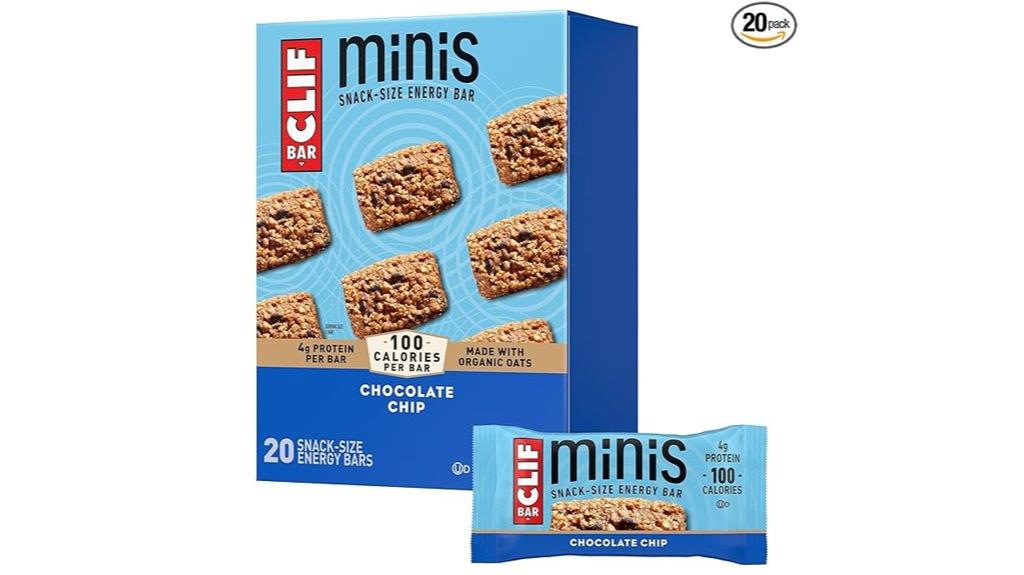 clif bar minis chocolate chip