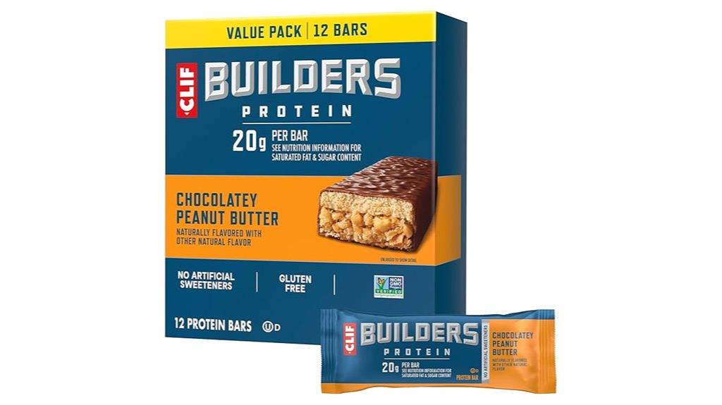 clif builders protein bars