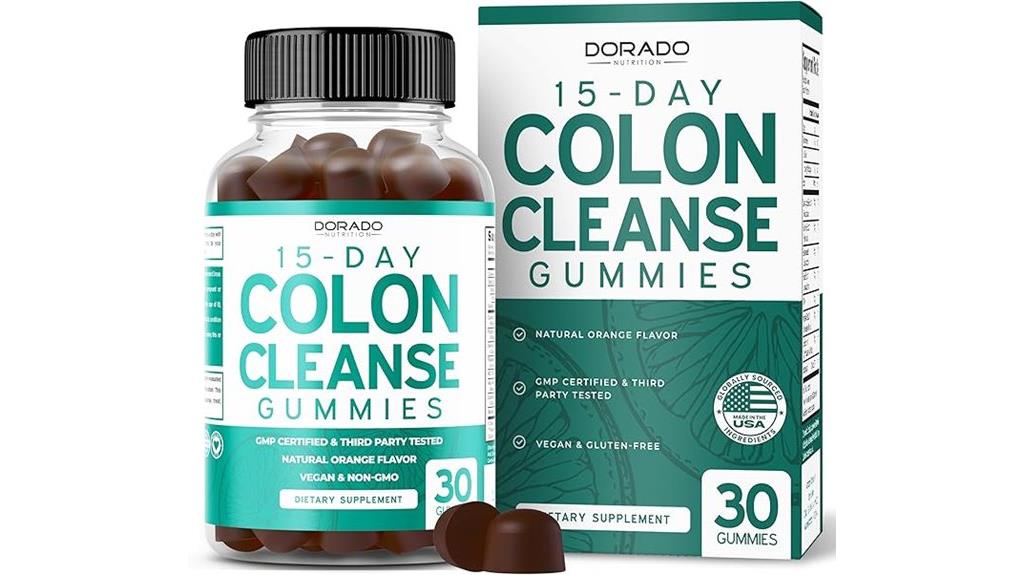 colon cleanse gummies vegan detox