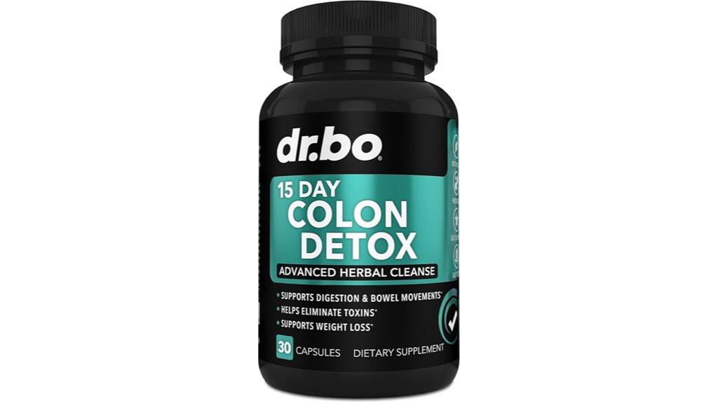 colon cleanser detox product 15 day probiotic