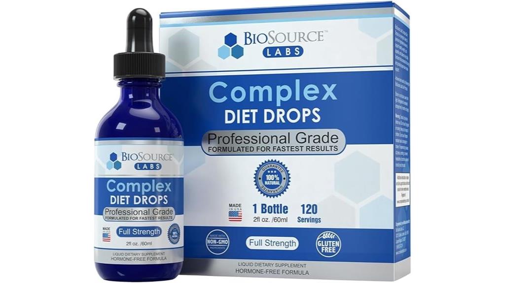 complex diet drops 1 bottle 2 fl oz