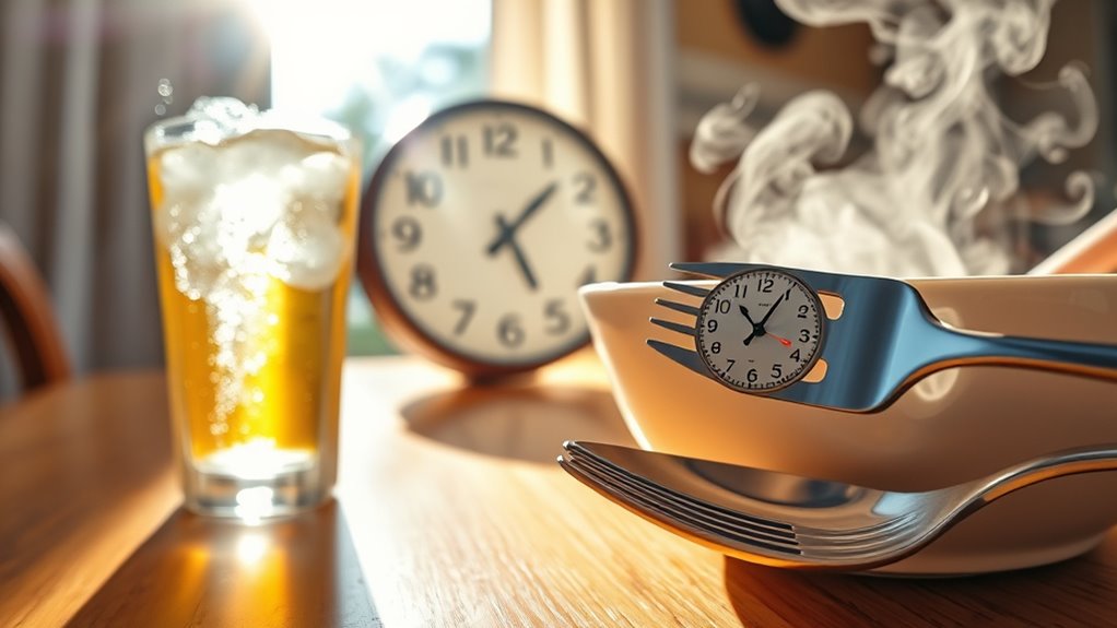 consistent lunch timing boosts energy