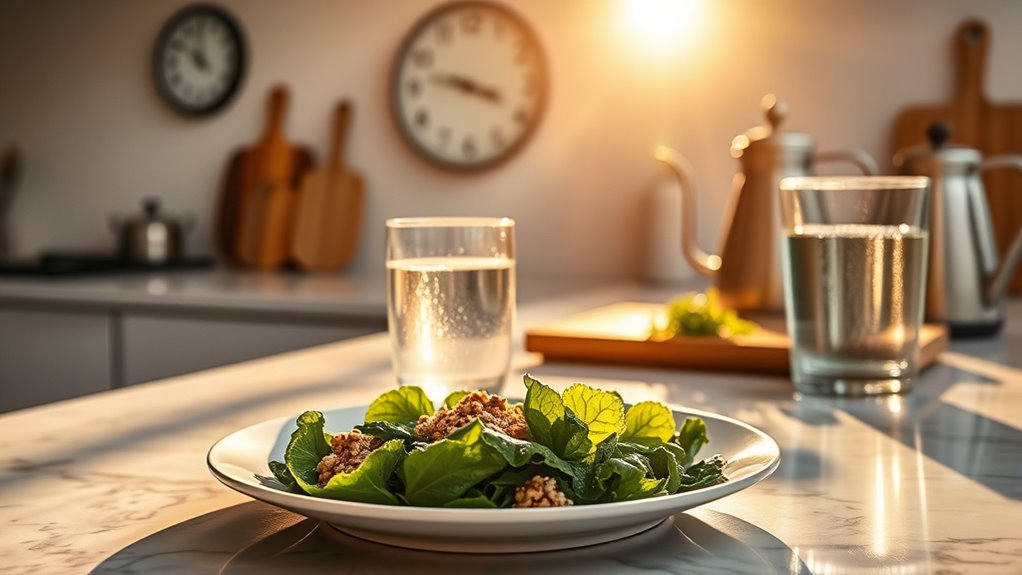consistent meals align digestion rhythms