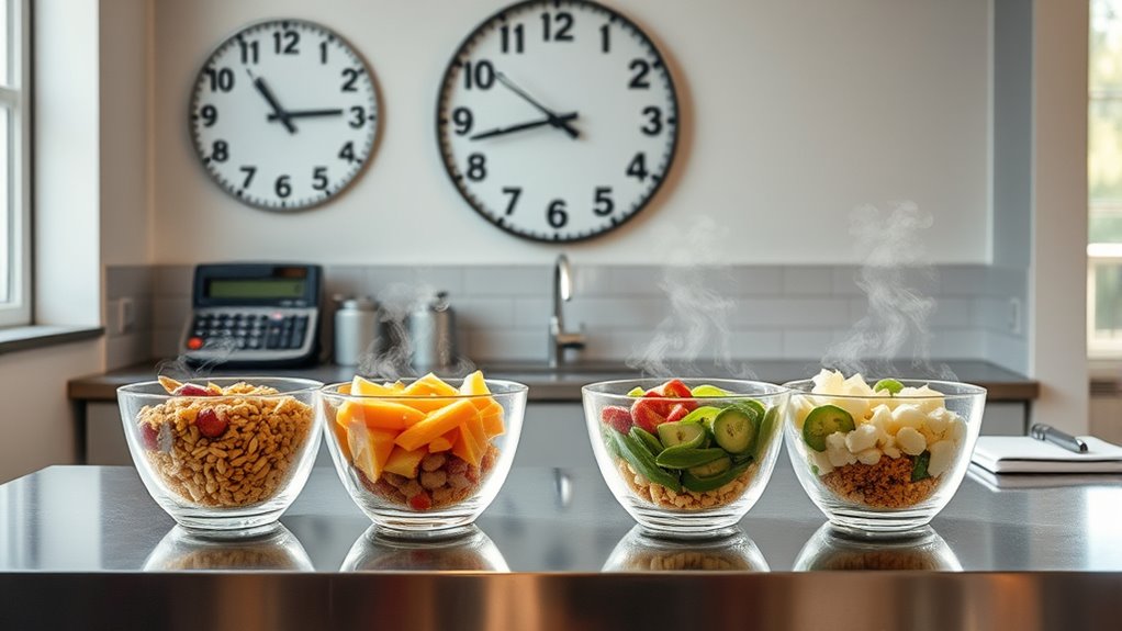 consistent meals curb cravings