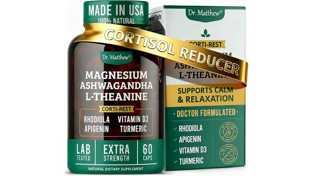 cortisol reducer adrenal support