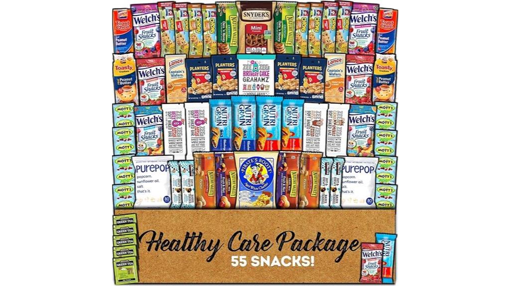 cravebox 55 count healthy snacks