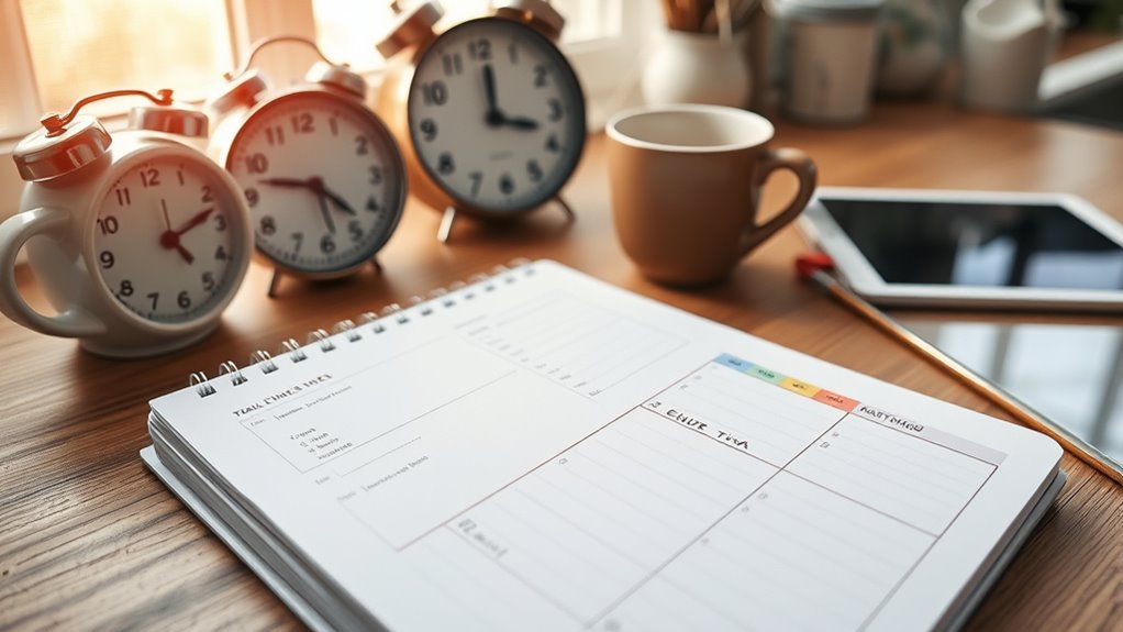 daily planning stabilizes appetite and choices