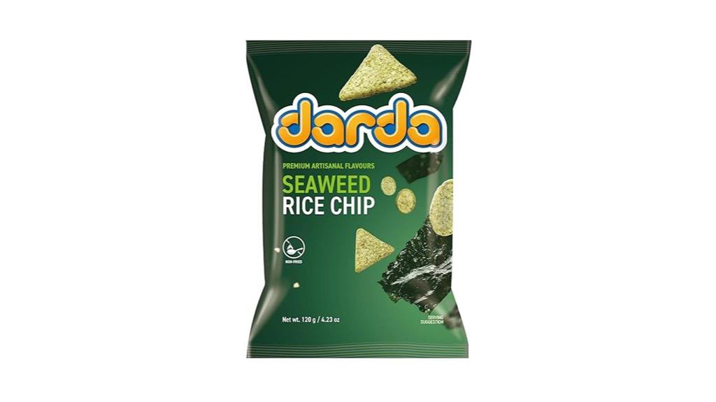 darda seaweed rice chips