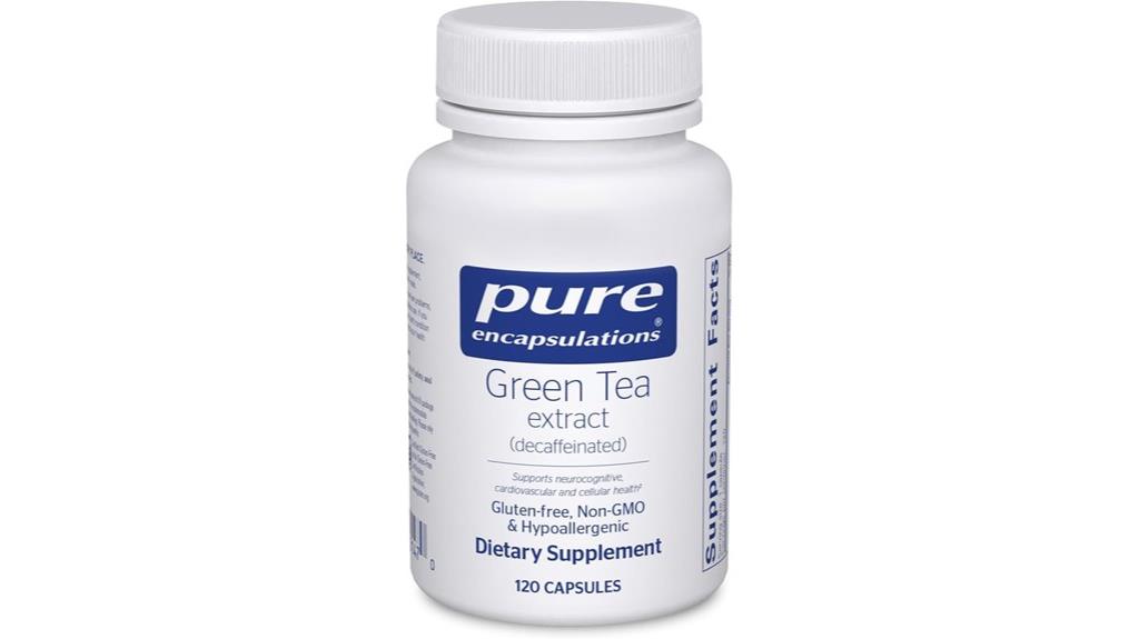 decaffeinated antioxidant green tea
