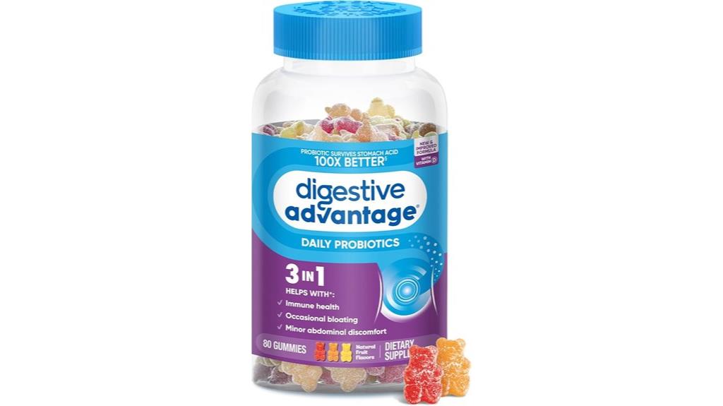 digestive advantage probiotic gummies