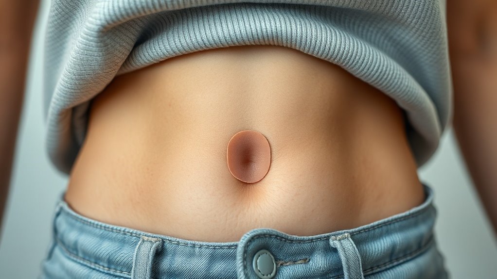 discreet low profile skin friendly patch