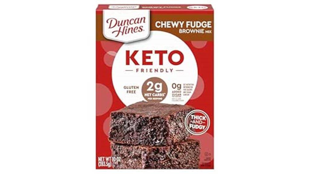 duncan hines keto brownie mix