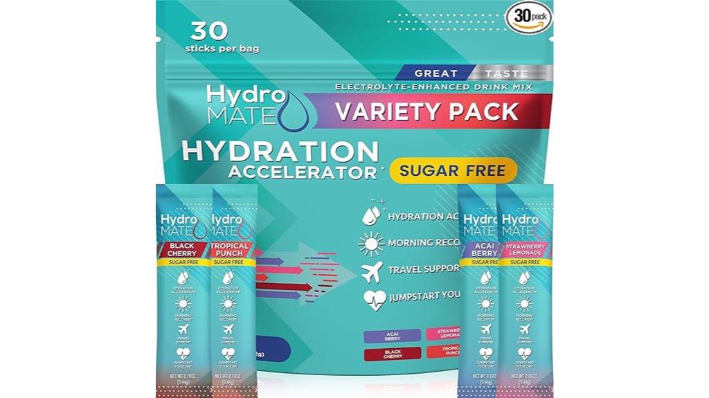 electrolyte hydration powder variety pack