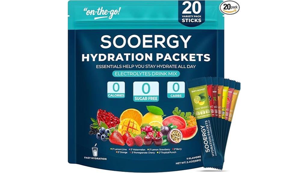 electrolyte powder packets sugar free