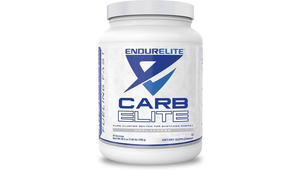 endurelite carb elite details pure cluster dextrin