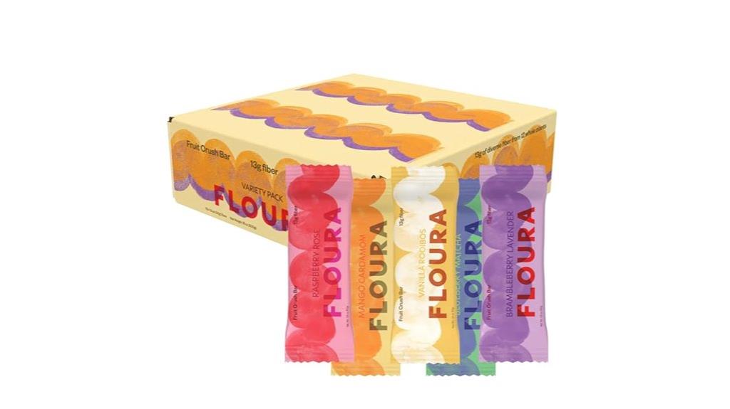 floura fruit forward fiber bars