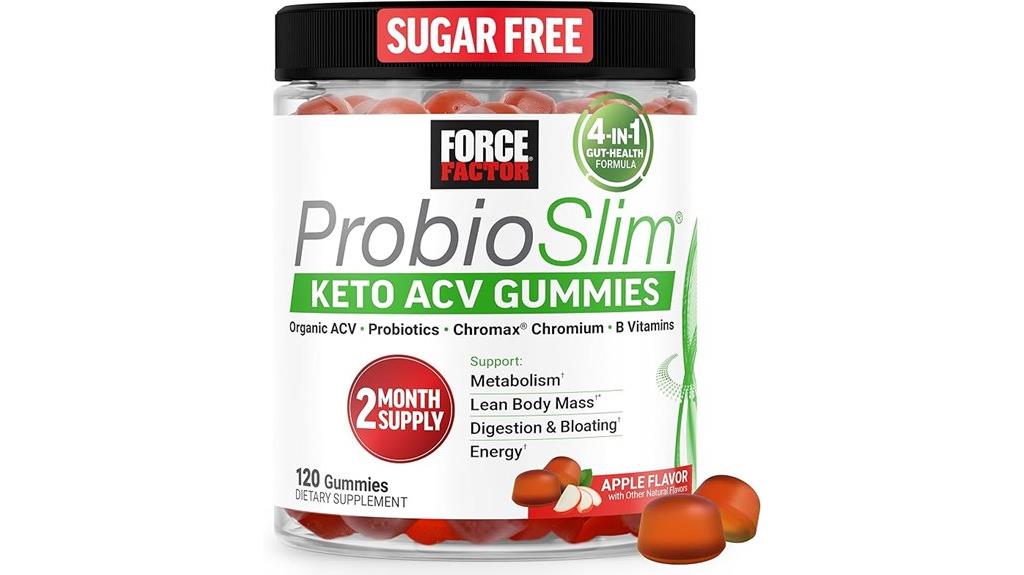 force factor probioslim keto acv gummies