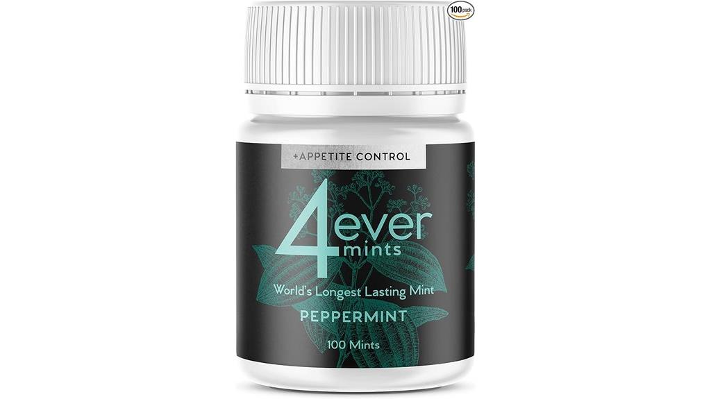 four word phrase 4evermint time release suppressant