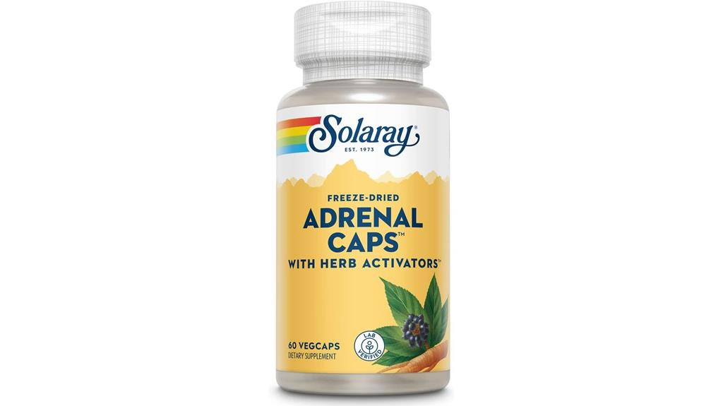 freeze dried adrenal cocktail vegcaps