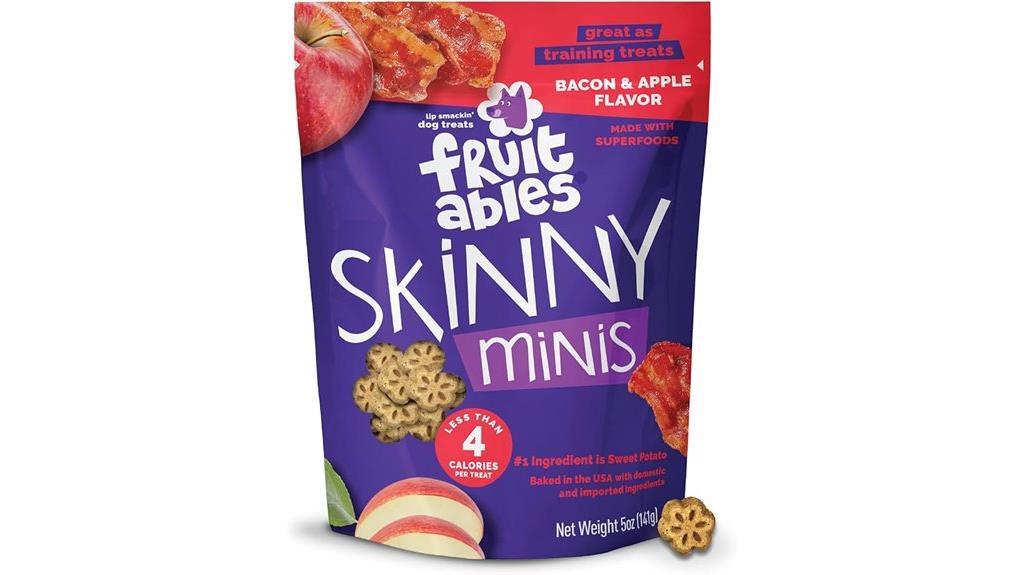 fruitables skinny mini dog treats
