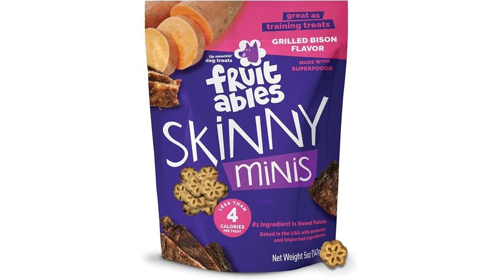 fruitables skinny minis dog treats