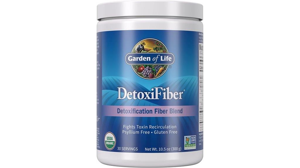 garden of life fiber powder detox